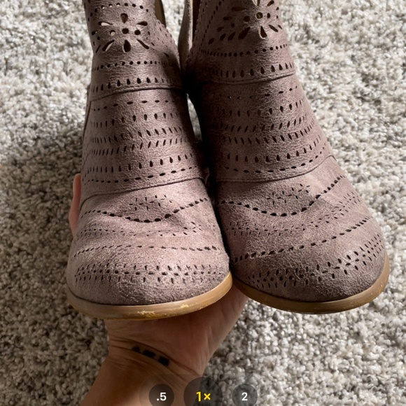 Laser die-cut taupe clay grey earthy gray brown - Picture 7 of 8